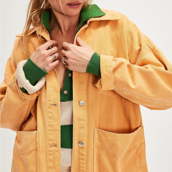 FP WE THE FREE Avery Denim Jacket, Size S - Picture 2 of 7